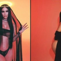 De lingerie, Megan Fox provoca em ensaio com referências gótica e religiosa - Tupi