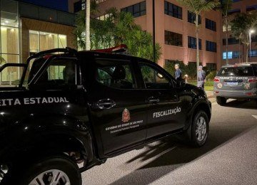 Operação Distrato foi deflagrada pela Polícia Civil de SP -  (crédito: Divulgação/Secretaria da Fazenda de SP)