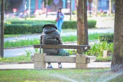 'Sextou' mais frio do ano atinge a capital nesta sexta-feira (17/7) -  (crédito: Leandro Couri/EM)