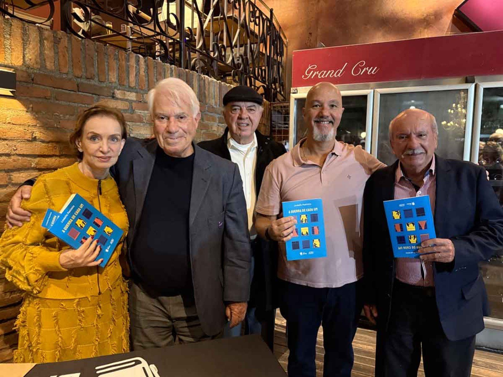 Regina Teixeira da Costa, Lindolfo Paolielo, Lauro Diniz, Marcelo Solmucci e Hudson Navarro