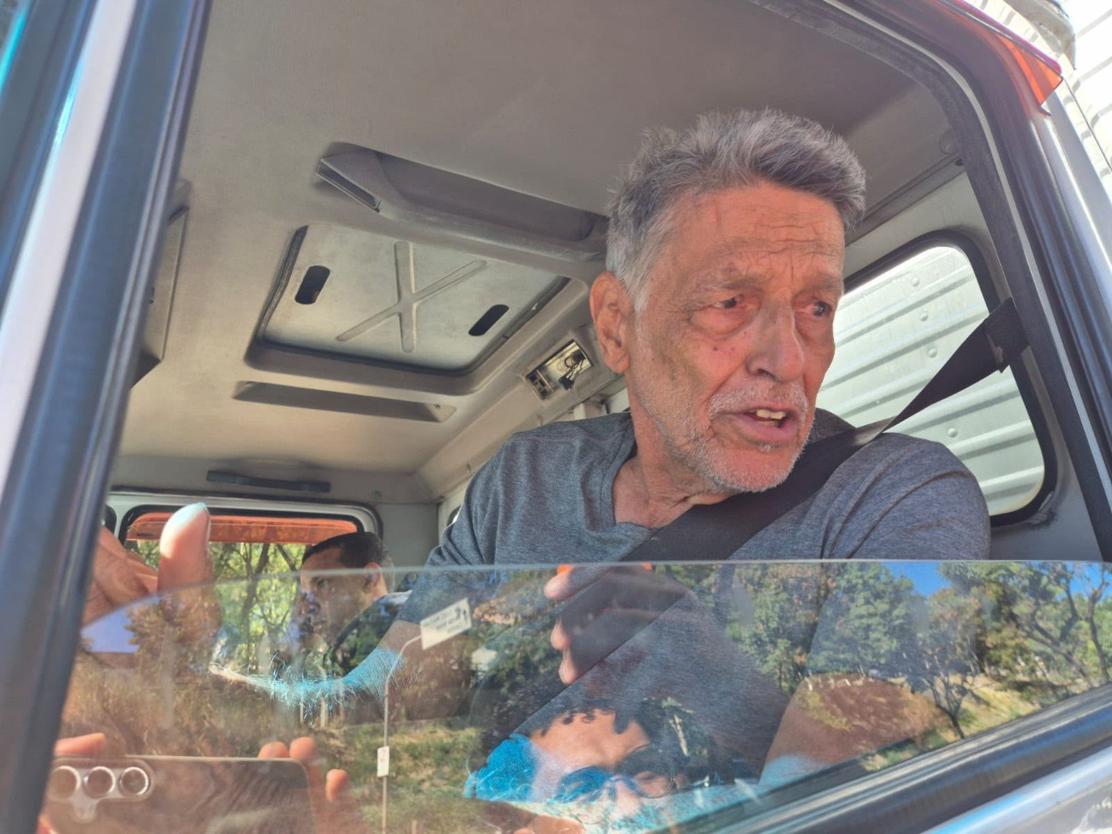 O motorista Jo&atilde;o Cirilo de Almeida, de 76, destaca a import&acirc;ncia do tom n&atilde;o punitivo da abordagem da Blitz da Opera&ccedil;&atilde;o Oxig&ecirc;nio
