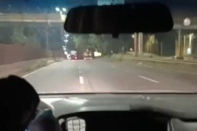 Acidente e perseguição no Anel Rodoviário
 -  (crédito: Reprodução/Redes Sociais)