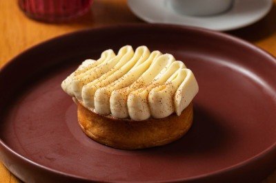 A canela leva um toque especial à tartelette banoffee da cafeteria Coisa de Vó -  (crédito: Felipe Nilles/Divulgação)