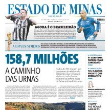 Capa impressa do Estado de Minas de 21/7/2026 -  jwilsoncarvalho.mg