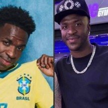Vini Jr. faz harmonização facial; web aponta semelhança com cantor - Tupi