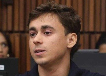 Renan Santos atacou Nikolas Ferreira e sugeriu que o deputado é gay -  (crédito: Reprodução/YouTube e Marcos Vieira/EM/DA. Press)