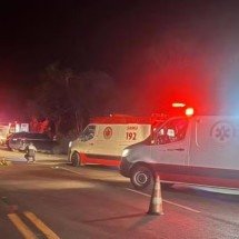 Acidente na BR-365 deixa um morto e quatro feridos - Divulgação/Samu