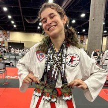 Atleta mineira é destaque em torneio de taekwondo nos Estados Unidos - Arquivo pessoal