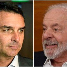 Datafolha: Lula tem 48% contra 43% de Flávio no segundo turno - DANIEL RAMALHO/AFP e GLADYSTON RODRIGUES/EM/D.A.PRESS