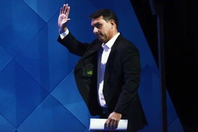 Líder da oposição na Câmara, Cabo Gilberto Silva (PL-PB), afirmou que a manifestação de Flávio está amparada pela liberdade de expressão e criticou a atuação das instituições -  (crédito: Minervino Júnior/CB/D.A.Press)