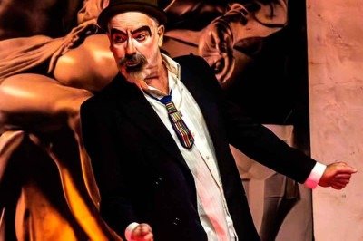 Jairo Mattos em 'Sobre poetas e heresias', que abre a Mostra de Mon&oacute;logos, no Teatro Wanda Fernandes -  (crédito: Instagram/@magerson)