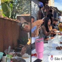 Vini Jr. leva Virginia para churrasco em São Gonçalo, sua terra natal - Tupi