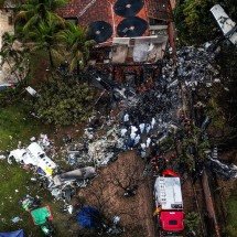Relatório sobre queda de avião da Voepass aponta diversas falhas na empresa - Nelson Almeida/AFP