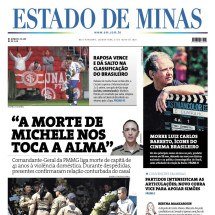 CONFIRA A CAPA DO ESTADO DE MINAS DO DIA 23/07/2026 - CAPA DO ESTADO DE MINAS