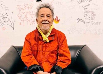 Tom Zé foi o convidado especial do projeto Quarta Livre, que prossegue até novembro em BH
 -  (crédito: Cissa Ottoni/Divulgação)
