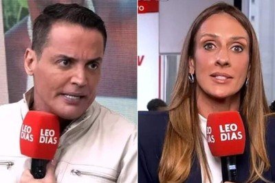 Vídeo: Leo Dias acusa repórter de ‘se vender’ por produtos de Virginia Fonseca durante programa ao vivo -  (crédito: Tupi)