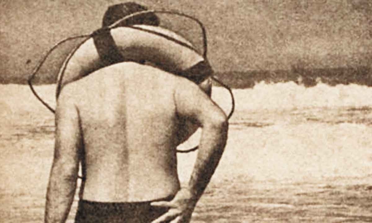 "O atleta de barriga mole... &lsquo;&lsquo;A carne &eacute; branca... Ah, se a b&oacute;ia estivesse furada...