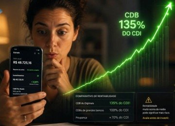 Investimento em CDB acima de 100% do CDI -  (crédito: Reprodução Educando seu Bolso)