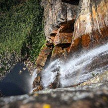 Cachoeira do Tabuleiro: Justiça determina interdição do poço principal  - Leandro Couri/EM/D.A.Press