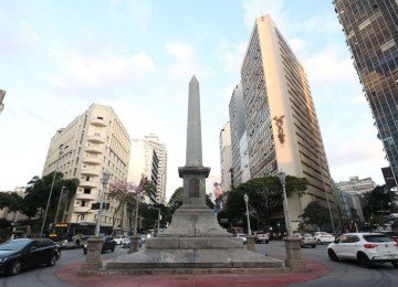 A Pra&ccedil;a Sete de Setembro &eacute; mais do que um cruzamento central: &eacute; mem&oacute;ria viva, palco de manifesta&ccedil;&otilde;es pol&iacute;ticas, epicentro cultural e refer&ecirc;ncia econ&ocirc;mica de Belo Horizonte -  (crédito: Marcos Vieira/EM/D.A.Press)