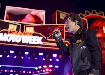 Capital Moto Week recebe show eletrizante de Di Ferrero -  (crédito: Divulgação / Capital Moto Week)