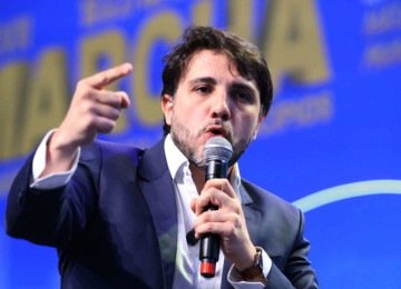 BTG/Nexus: fora da polarização, voto de Renan Santos é o mais cristalizado -  (crédito: Foto: Gilberto Cardoso/ Agência CNM)