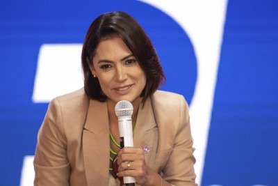 Michelle Bolsonaro tomou uma decisão -  (crédito: Foto: Partido Liberal)