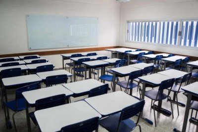 Nenhum dos estudantes percebeu o erro antes de entregar a avaliação -  (crédito: Jotta Casttro/SEEDF)