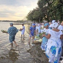 Iemanjá será reverenciada em cortejo sagrado em Lagoa Santa - Carlos Altman/EM