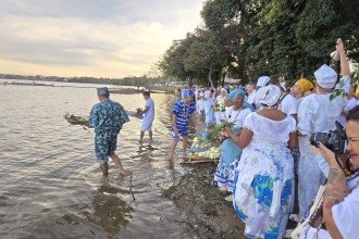 Iemanjá será reverenciada em cortejo sagrado em Lagoa Santa