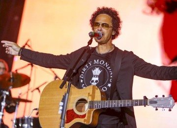 Eagle-Eye Cherry agita Capital Moto Week em noite de pop rock -  (crédito: Divulgação / Capital Moto Week)