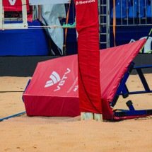 Ventania destrói arena do Beach Pro Tour em Copacabana e afeta transportes - Tupi
