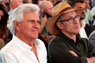 Caiado e Zema segue com números muitos baixos na corrida presidencial, segundo as pesquisas -  (crédito: JAIR AMARAL/EM/D.A.PRESS)