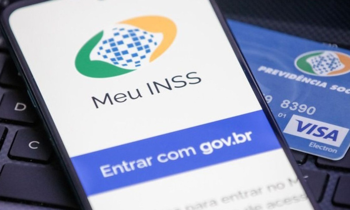 Pelo aplicativo Meu INSS, segurados podem solicitar a revisão de seus benefícios da Previdência Social - (crédito: Divulgação / INSS)