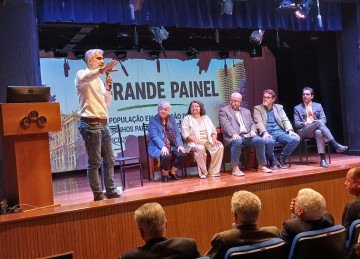 O evento teve o painel 'População em situação de rua: Caminhos para a dignidade humana, a recuperação social e a requalificação dos espaços públicos' -  (crédito: Leo Perez/Divulgação )