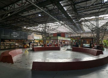 Mercado Distrital do Cruzeiro, aonde um homem morreu após consumir água com cocaína -  (crédito: Leandro Couri/EM/D,A Press)