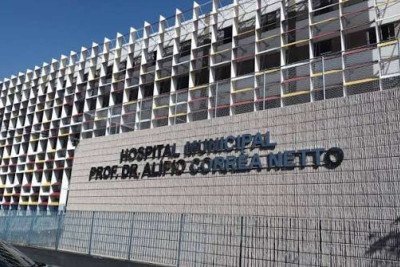 Hospital Municipal Doutor Alípio Corrêa Netto, em Ermelino Matarazzo, na zona leste de São Paulo -  (crédito: Divulgação)