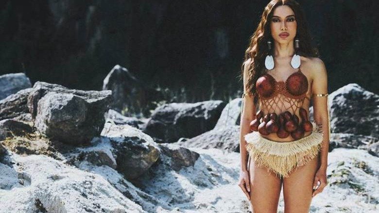 Anitta em figurino que remete &agrave; natureza e espiritualidade, temas centrais do &aacute;lbum 'Equilibrivm II' -  (crédito: Divulga&ccedil;&atilde;o)