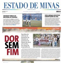 Confira a capa do Estado de Minas do dia 31/07/2026