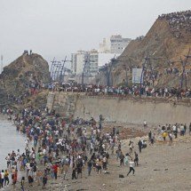 Itália suspende livre circulação com Espanha após onda migratória em Ceuta - ABDEL MAJID BZIOUAT / AFP