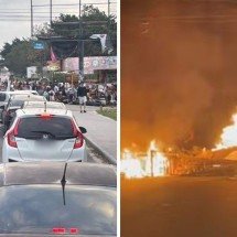 Rio tem onda de protestos por falta de luz dois dias após vendaval - Reprodução
