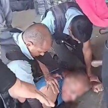 Vídeo: fiscalização de rotina na CeasaMinas termina em agressão  - Reprodução/Redes Sociais