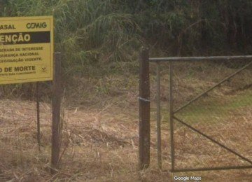 A Usina Hidrelétrica fica entre os municípios de Matias Barbosa e Juiz de Fora  -  (crédito: Google Street View)