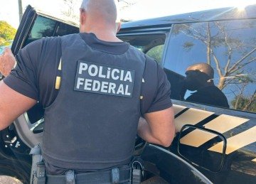Polícia Federal (PF) prendeu suspeito em Montes Claros, no Norte de Minas Gerais -  (crédito: PF/Divulgação)