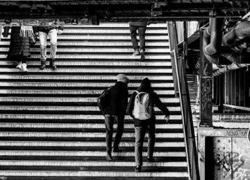 Subir escadas é uma forma fácil de fazer exercício físico
 -  (crédito: Pixabay/reprodução)