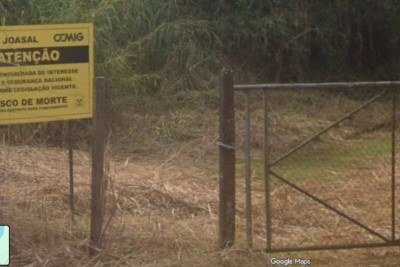 A Usina Hidrelétrica fica entre os municípios de Matias Barbosa e Juiz de Fora  -  (crédito: Google Street View)