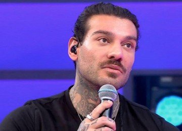 Lucas Lucco fez um alerta sobre como identificar os primeiros sinais da depressão -  (crédito: TV Globo / reprodução)