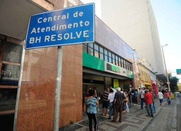 No BH Resolve, no Centro, o empreendedor encontra serviços de orientação empresarial, formalização, regularização e capacitação para ampliar ou fortalecer seu negócio -  (crédito:  Leandro Couri/EM/D.A Press)