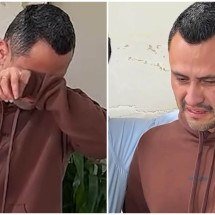 Chorando, Cleitinho anuncia desistência - Reprodução/Redes Sociais