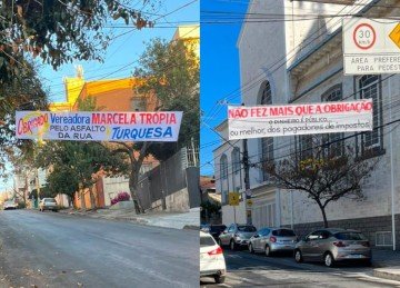 Guerra de faixas debate aplicação de emendas parlamentares -  (crédito: Renato Scapolatempore/EM/D.A.Press)